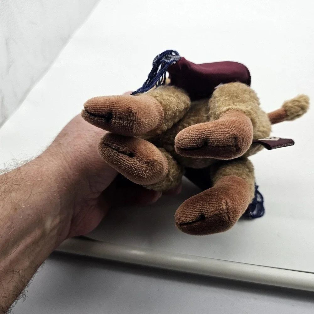 Vintage Ty Camel Plush‎ Stuffed Animal Toy Small Brown Saddle 1993 Washable Cute